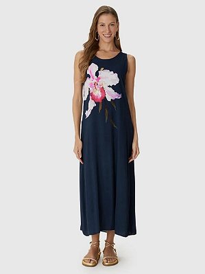 Vestido Maxi Orquídea Malwee