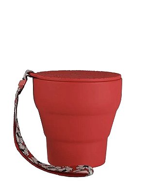 Copo Vai e Vem 300ml Vermelho Hibísco Farm