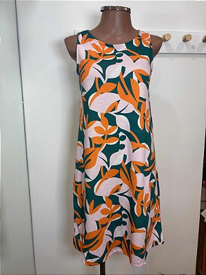 Vestido Folhas Malwee