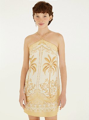 Vestido Paisagem Tropical Farm
