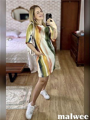 Vestido Pintura Enfim Malwee