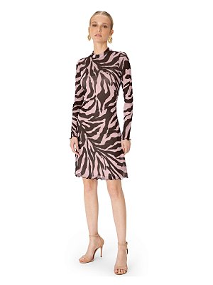 Vestido Tule Zebra Enfim Malwee