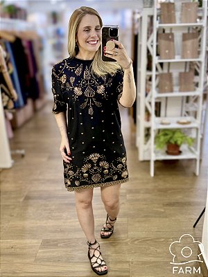 Vestido T-Shirt Sonho de Concha Farm