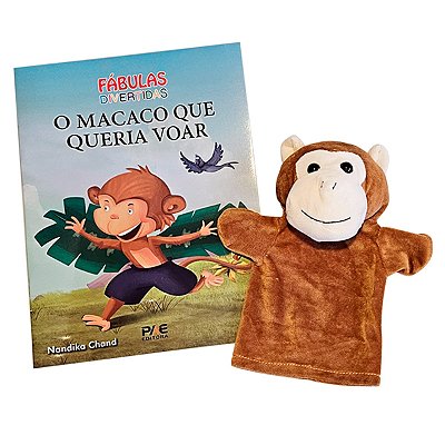 Fábulas divertidas - O macaco que queria voar