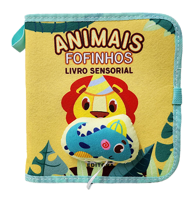 Livro sensorial animais fofinhos