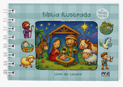 Bíblia Ilustrada - Livro de Colorir