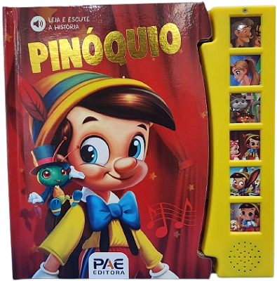 Pinóquio - Livro sonoro