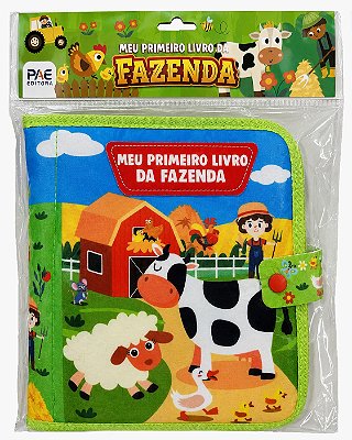 Livro Sensorial Meu Primeiro do Livro da Fazenda