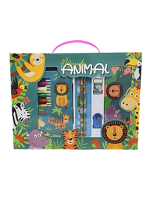 MEU LIVRO DE ATIVIDADES MUNDO ANIMAL( FORMATO GRANDE)