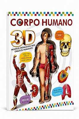 Corpo humano 3d - camadas