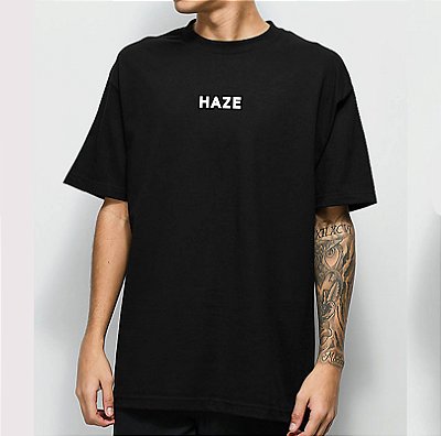 Camiseta Haze Wear Real LOGO Preta