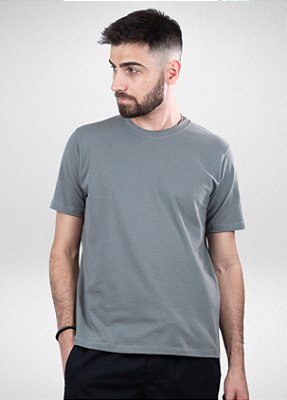 Camiseta básica cinza ESSENTIALS ⭐⭐⭐⭐⭐