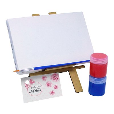 Tela Para Pintura Infantil Colorir Pintar Canvas Foguete com Tinta