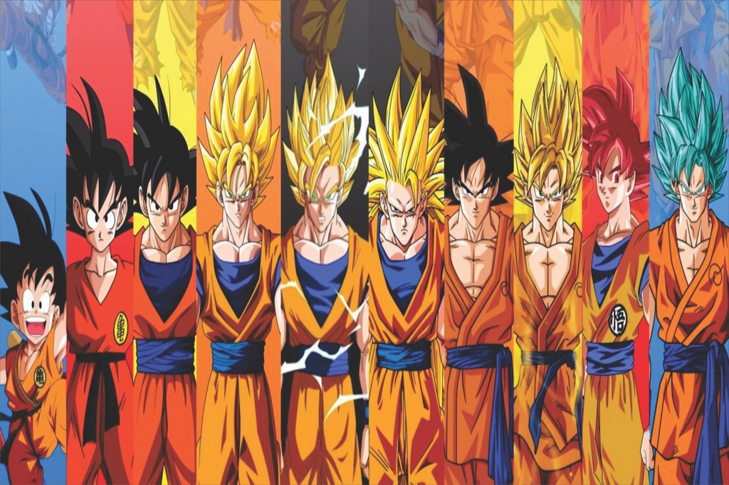 Dragon Ball: Artista faz ilustração sensacional de Goku que homenageia  várias fases do anime