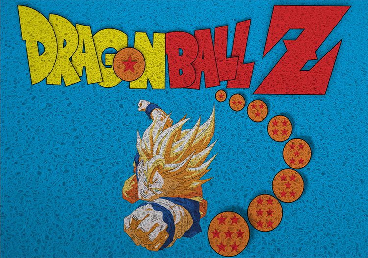 Capacho Desenho - Dragon Ball z 5 