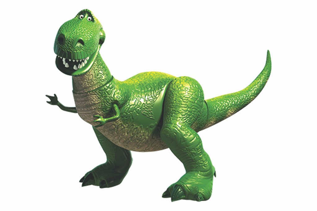 personagem de desenho animado de dinossauro tiranossauro rex