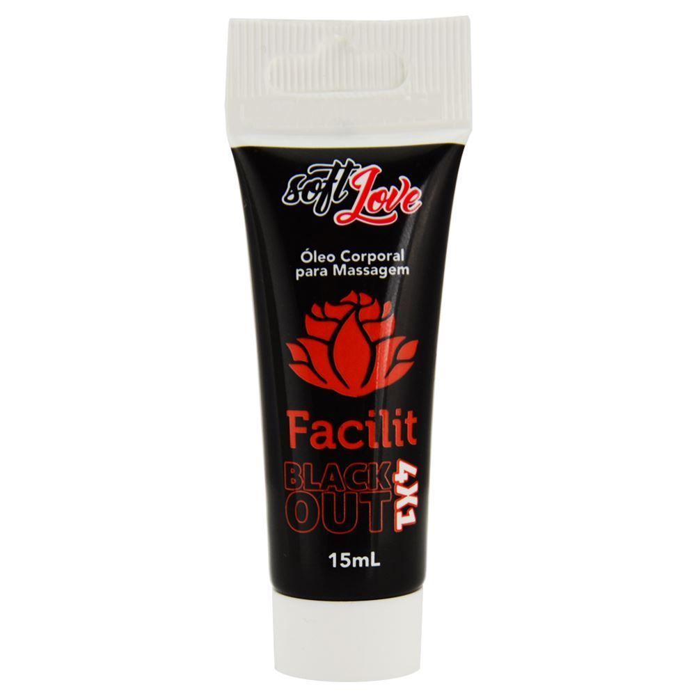 Embalagem do Anestésico Anal Facilit Bisnaga 15ml - Soft Love