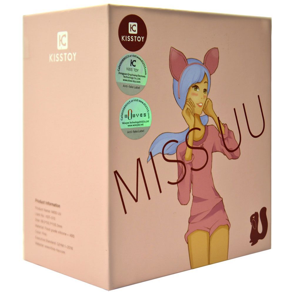 Lateral do Vibrador Miss Uu Esquilo - Kisstoy