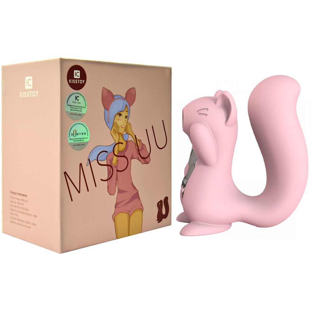 Capa do Vibrador Miss Uu Esquilo - Kisstoy