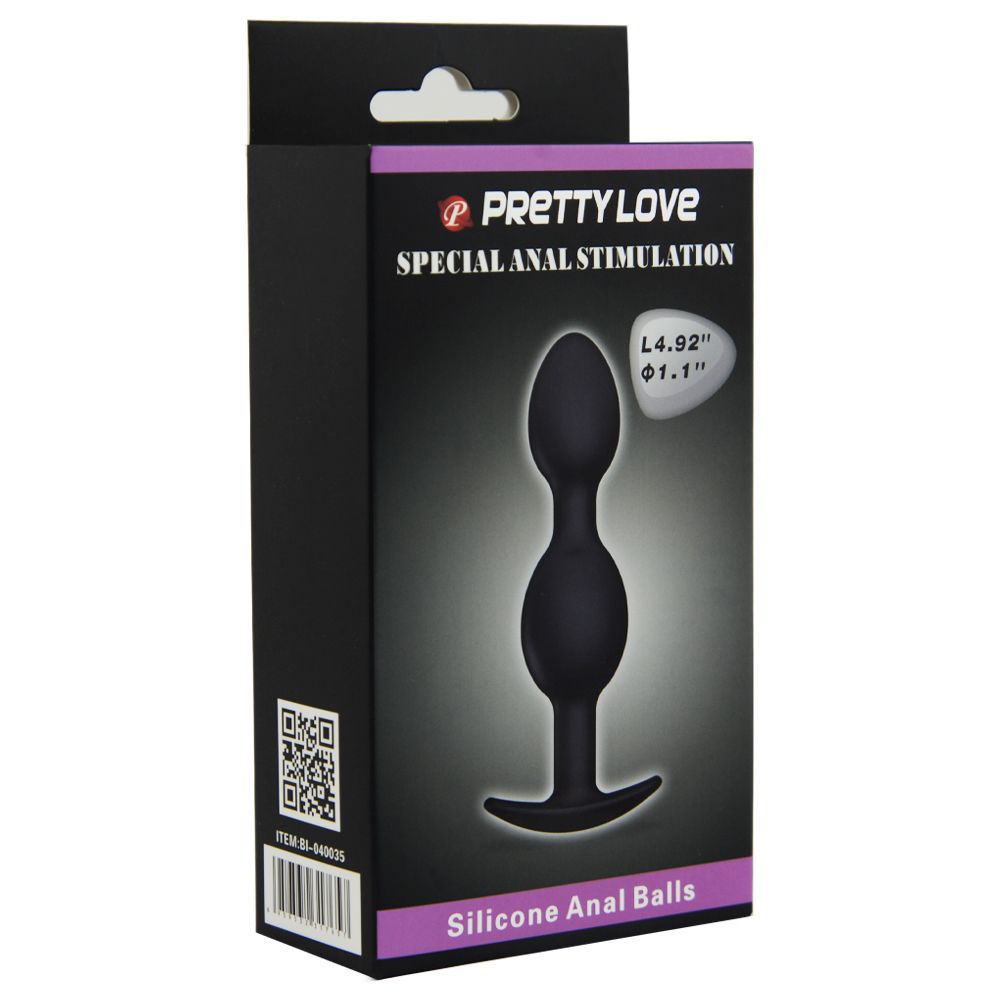 Embalagem do Plug Anal Silicone Pretty Love