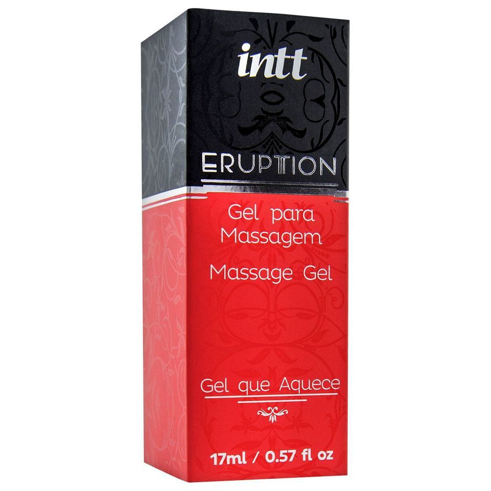 Embalagem do Intt Eruption Gel Excitante Unissex