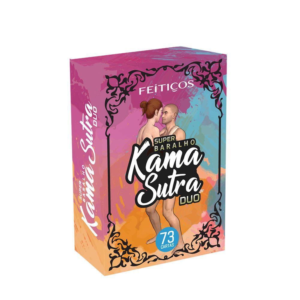 Feitiços Super Baralho Kama Sutra Duo com 73 cartas