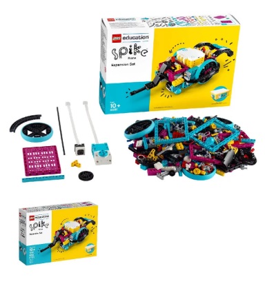 Conjunto Spike Prime Lego Educação Expansão 7 com 600 Peças
