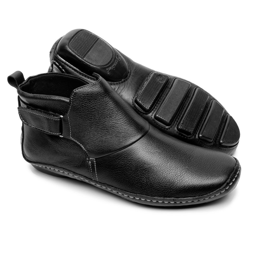 bota feminina cano curto para trabalhar