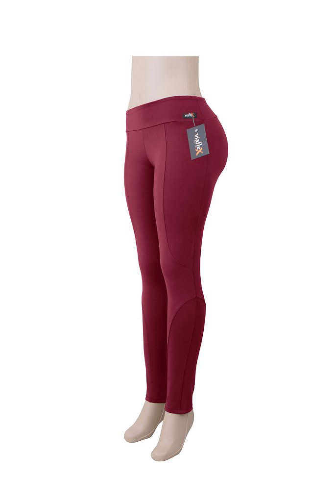calça montaria marsala