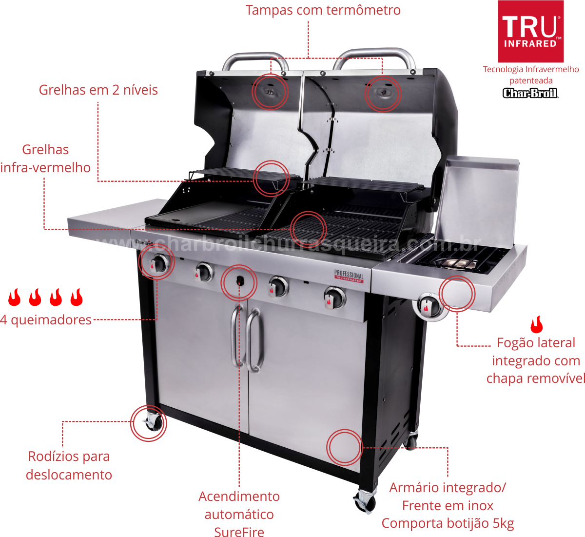CharBroil Professional 4600S