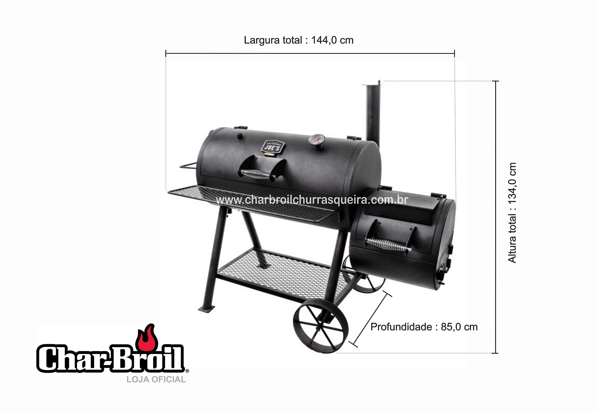 Char-Broil Gas2Coal - Híbrida