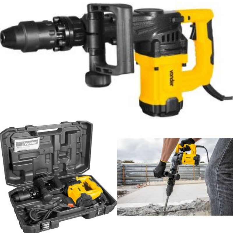 Martelo rompedor MRV 1315N encaixe SDS MAX 220V 1300W VONDER