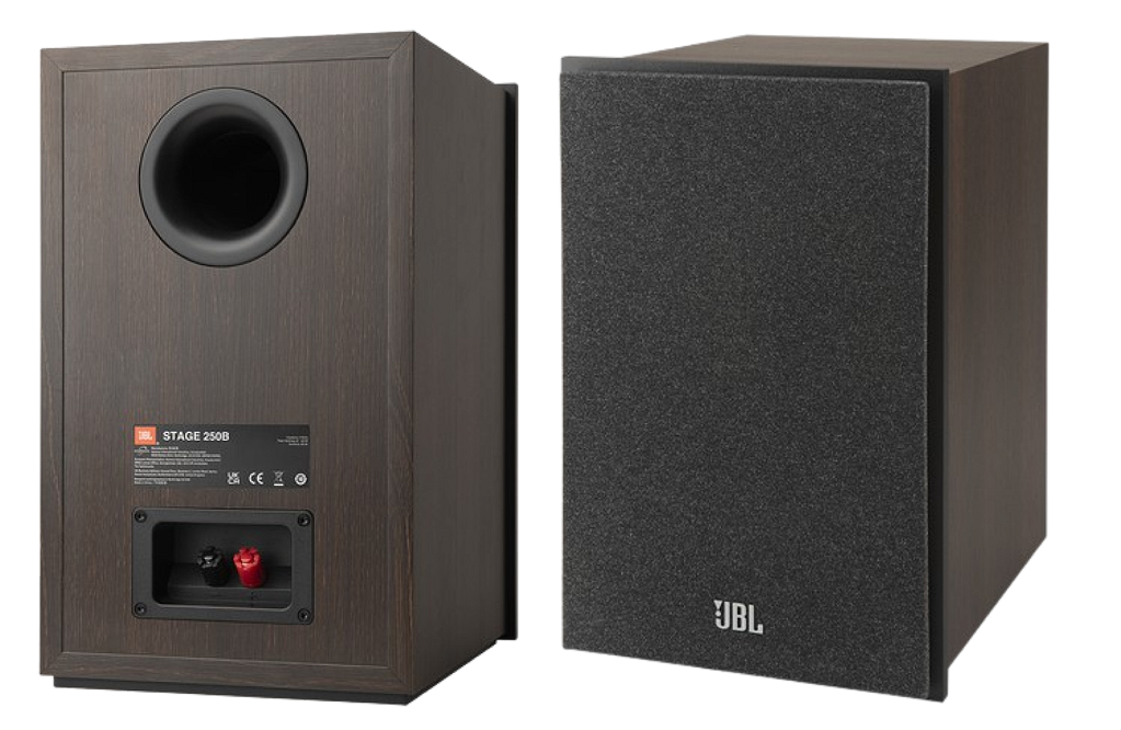 Caixa JBL Stage 250B PAR Cor Madeira - SAID Som e Imagem