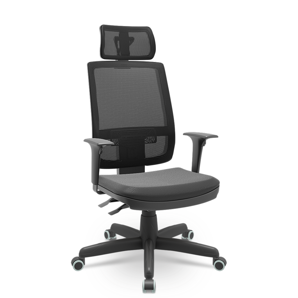 Cadeira Ergonômica Brizza Presidente Back Plax - Porto Cadeiras