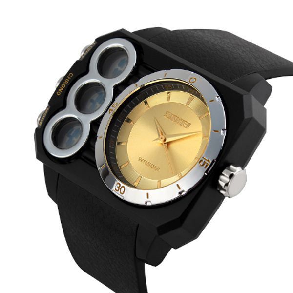 Relogio Masculino Skmei Anadigi 1090 Dourado ShopDesconto Aqui voce sempre tem desconto. Relogios de Pulso Analogicos Digitais Anadigi e Smart Watch