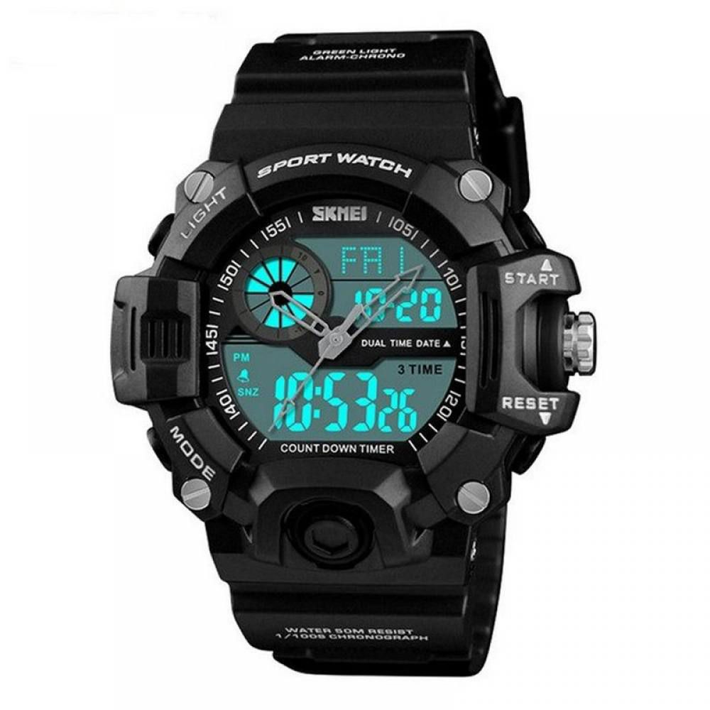 Relogio Masculino Skmei Anadigi 1331 Preto ShopDesconto Aqui voce sempre tem desconto. Relogios de Pulso Analogicos Digitais Anadigi e Smart Watch