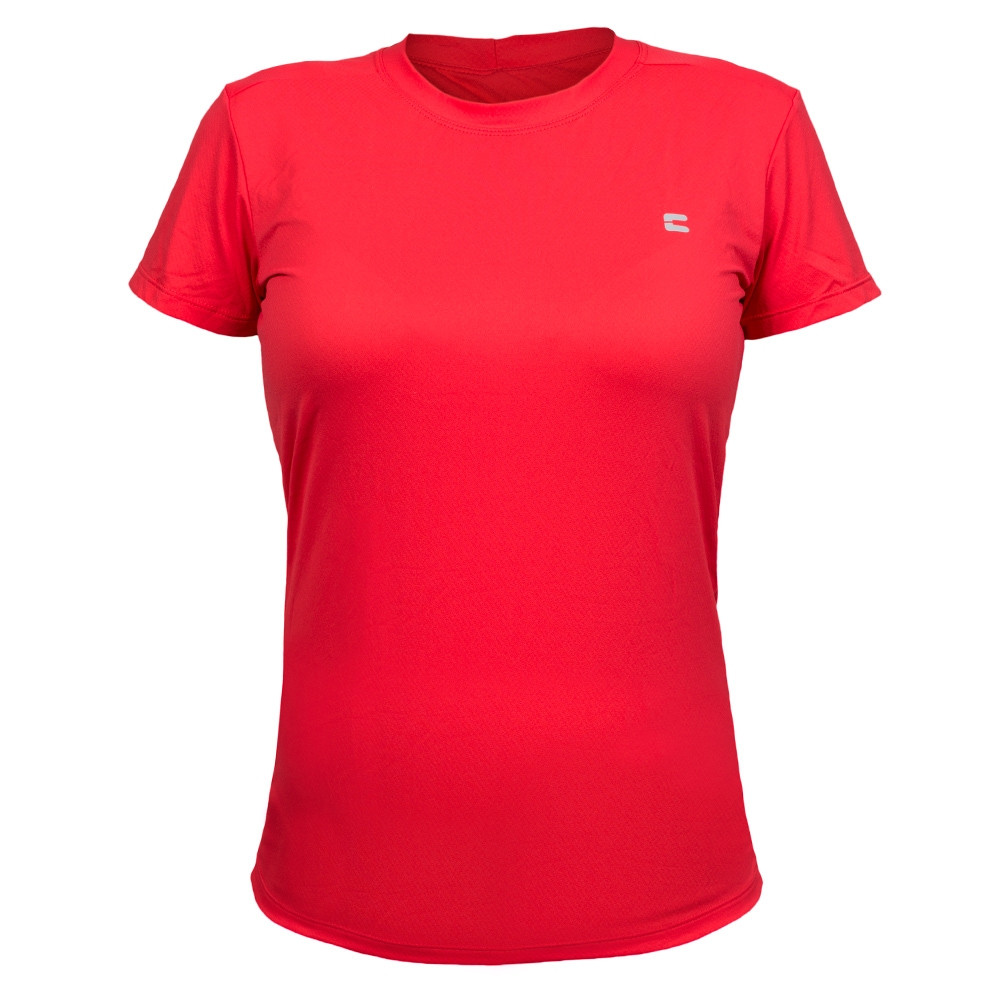 Camiseta Feminina Curtlo Active Fresh Vermelho
