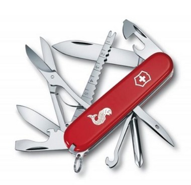 Canivete Victorinox Fisherman Vermelho 18 Funes 1.4733.72