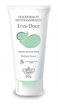 Desodorante Vegano Flores e Vegetais Erva-Doce