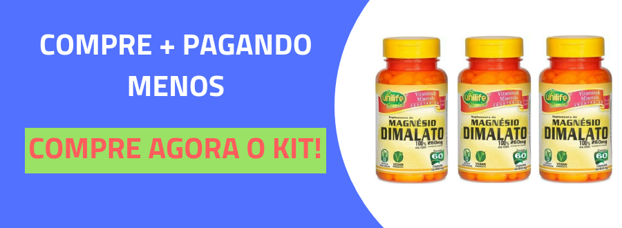 Magnésio Dimalato 60 cápsulas Unilife-4