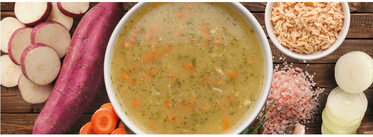 Soup Lift Frango e Batata Doce Essential Nutrition 10 sachês-4 Soup Lift Frango e Batata Doce Essential Nutrition 10 sachês-4