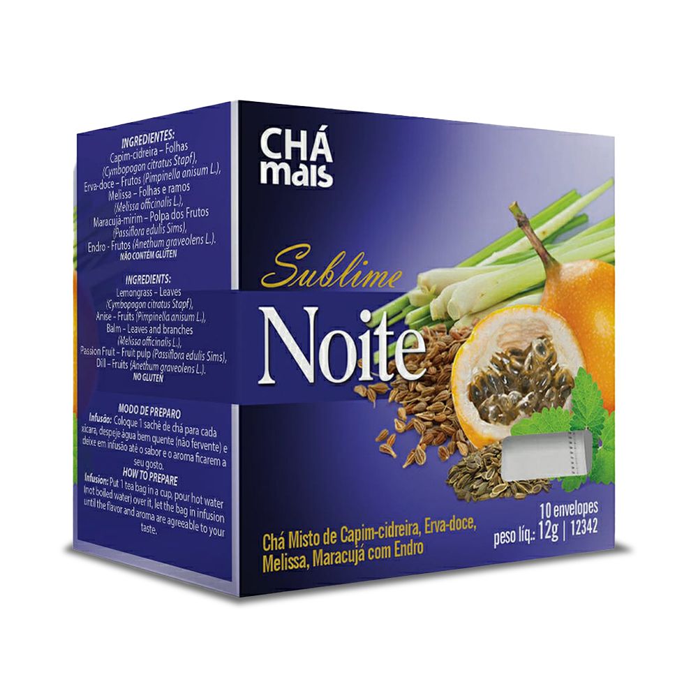 Kit 3 Ch Sublime noite Clinicmais 10 sach s 12g Edin