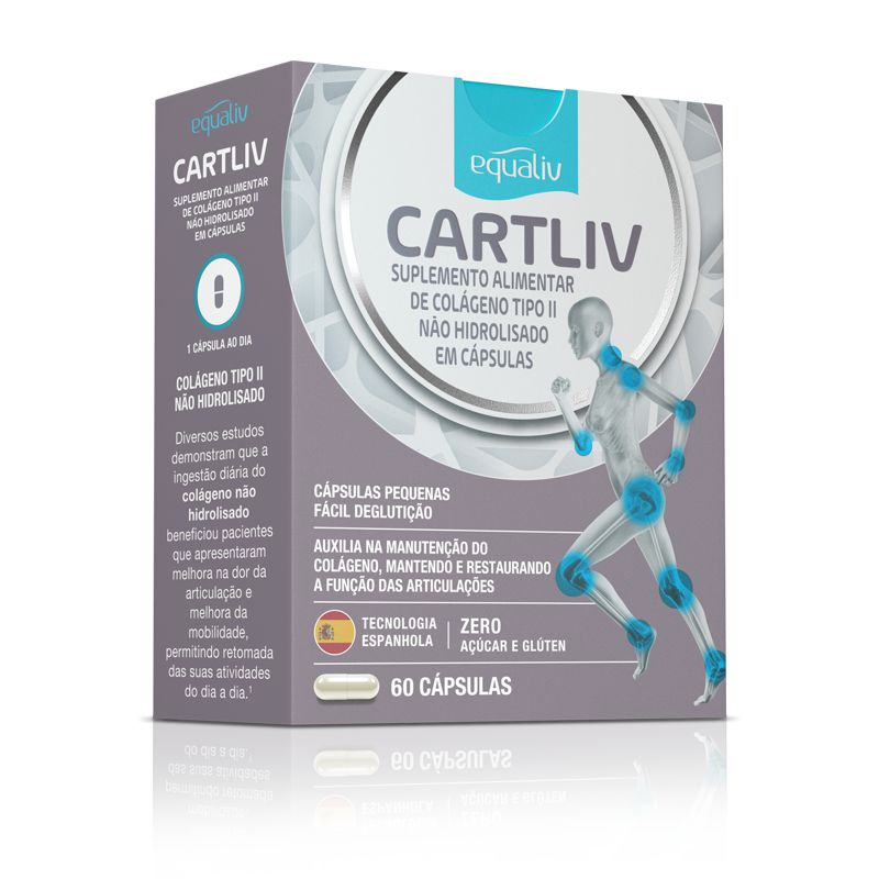 Colágeno Cartliv Ultra MDK com 60 Cápsulas com menor preço