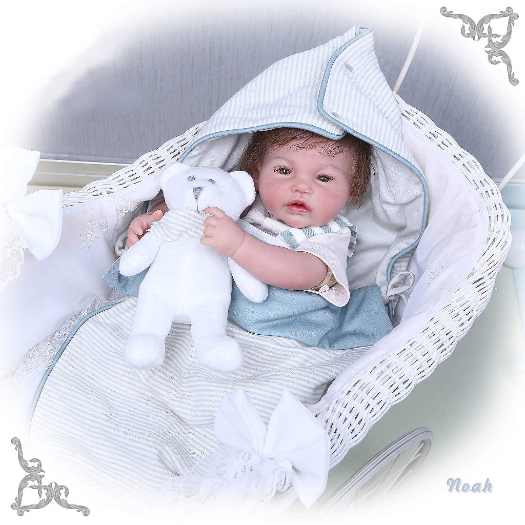 Bebe Reborn Noah Sonho De Crianca Bonecas Reborn