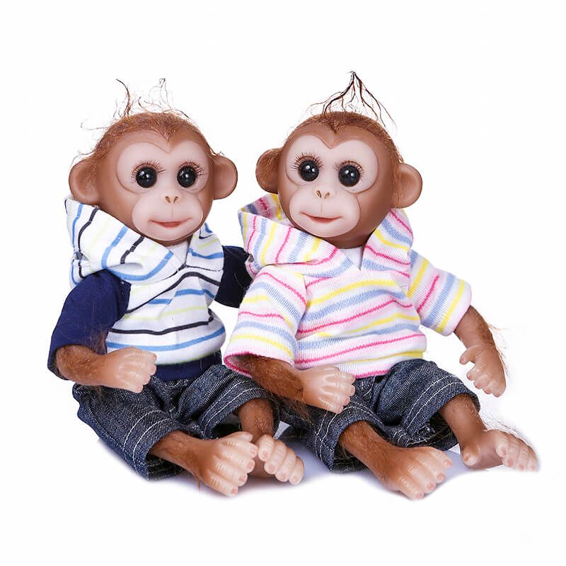 Bebes Reborn Gemeos Macaco Rafiki E Macaco Suri Sonho De Crianca Bonecas Reborn