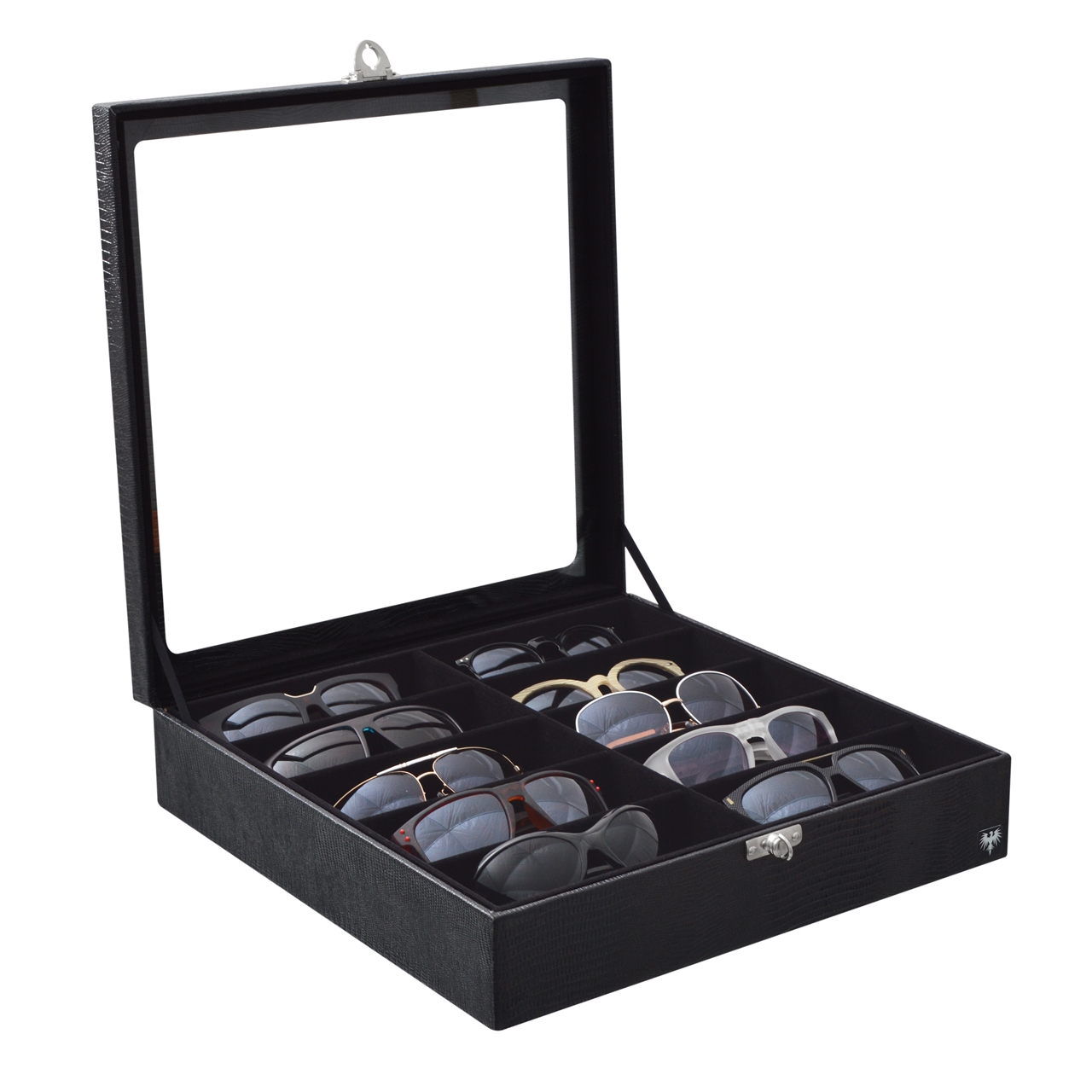 caixa-para-oculos-10-divisorias-couro-croco-preto-preto-imagem-2.jpg