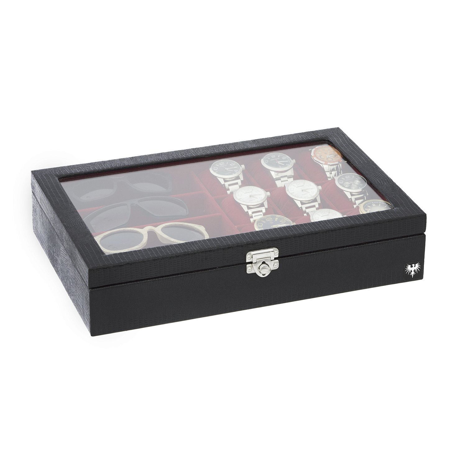 estojo-couro-9-relogios-4-oculos-preto-vermelho-porta-caixa-imagem-2.jpg