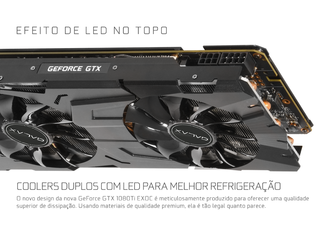 Galax Geforce Gtx 1080 Ti Ex Oc Directx 12 11gb 352 Bit Gddr5x Pci Express 3 0 X16 80iujbmdp0ec Guerra Digital A Guerra Esta Declarada