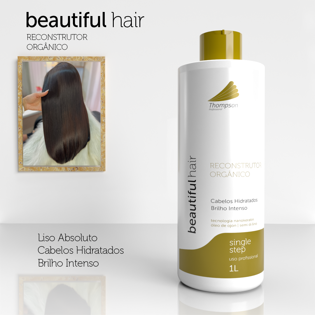 progressiva sem formol de passo unico beautiful hair thompson professional