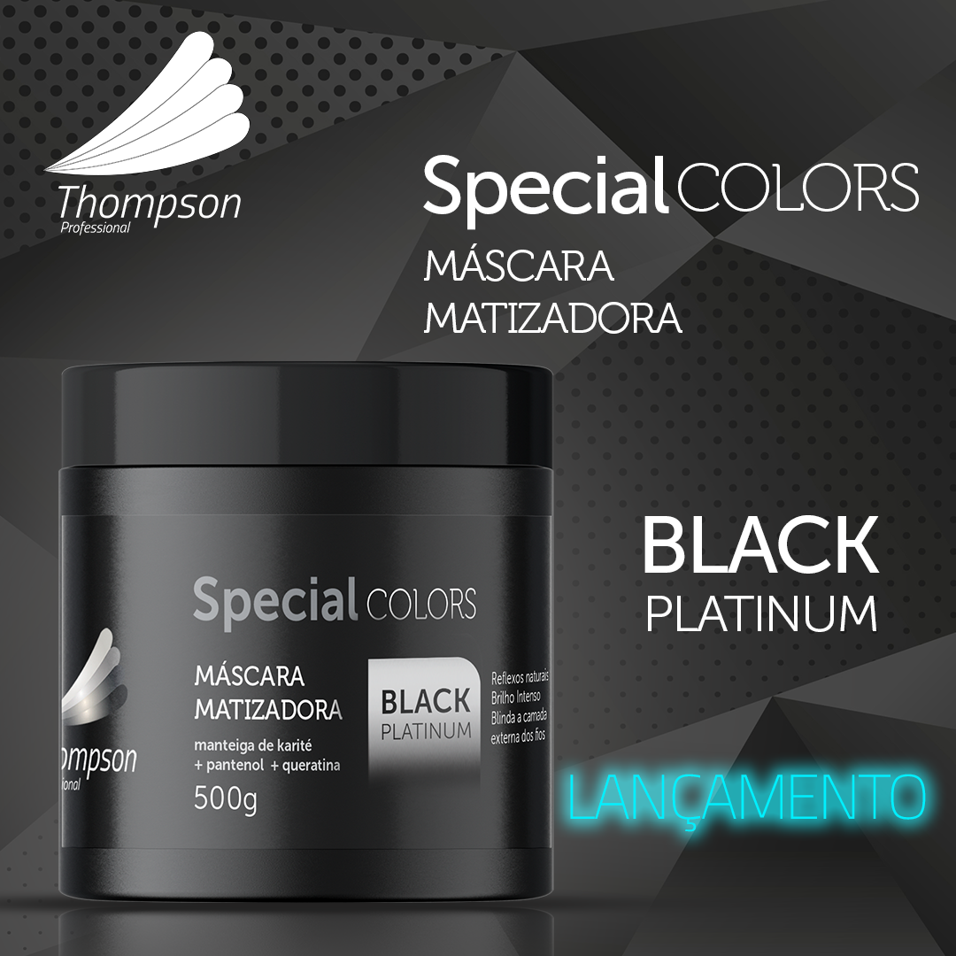 mascara matizadora black platinum thompson professional
